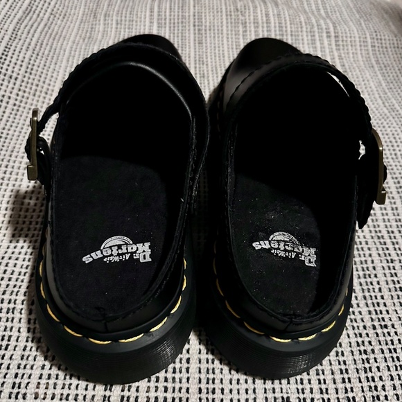Dr. Martens Zebzag Leather Platform Mules - Picture 5 of 6